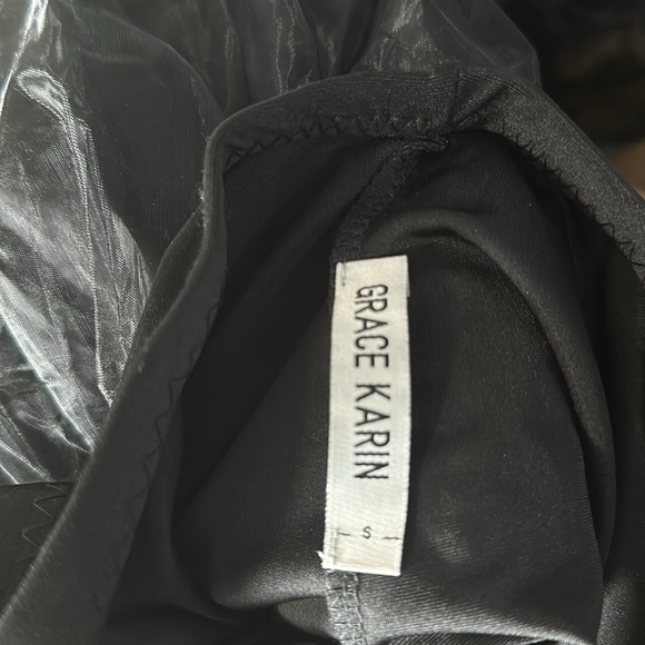 GRACE KARIN Black 50s Petticoat Skirt Dress Crinoline Tutu Underskirts for Women - Picture 8 of 8